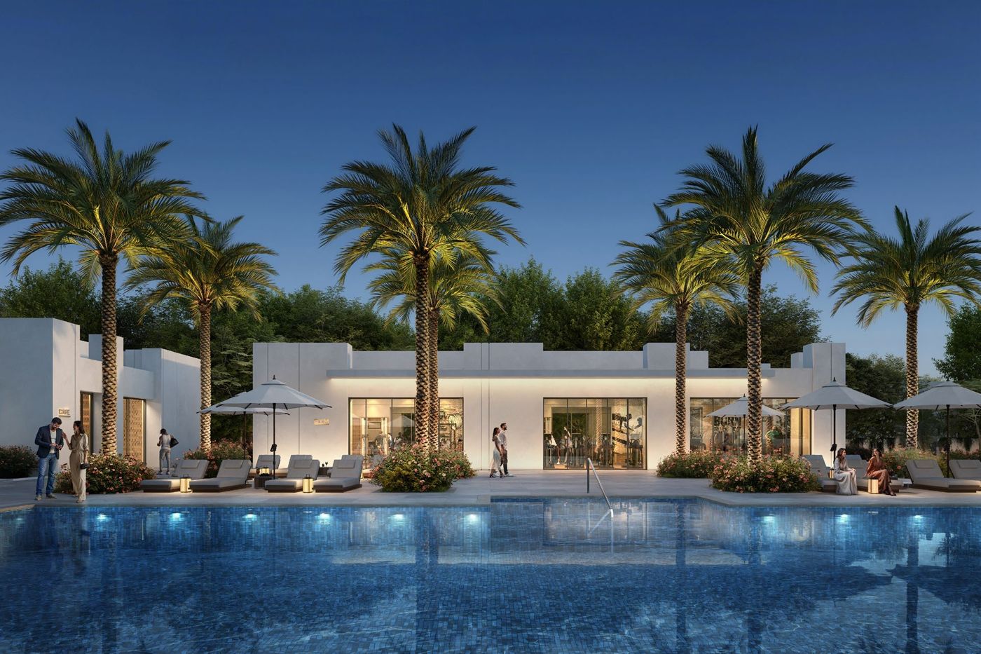 Clubhouse pool